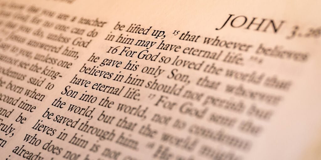 book of John page