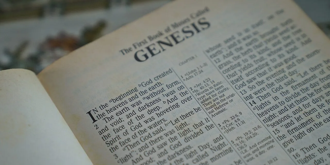 bible, genesis, in the beginning
