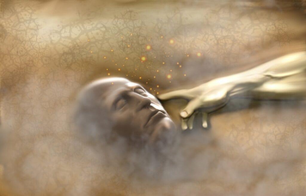 creation, adam, god