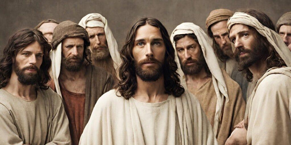 ai generated, jesus, disciples