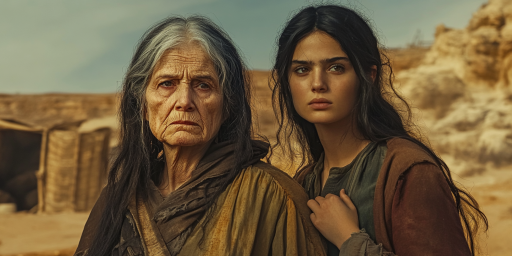 A Quiet Scene Depicting Two Distinct Women Standing 188de769 7435 44db 9bc9 5c21336001b3 1