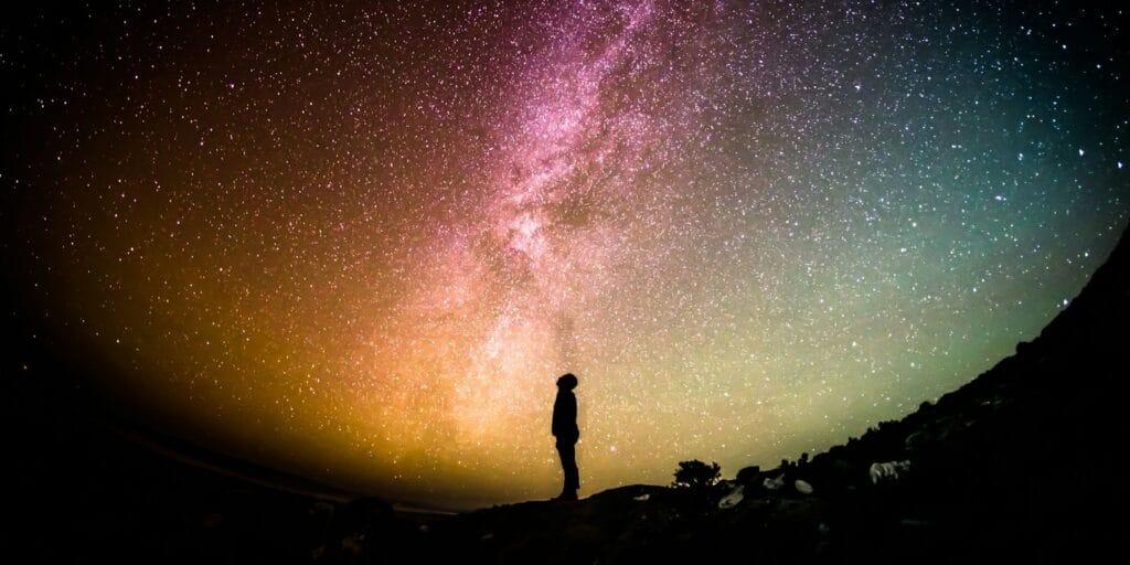 silhouette photography of person