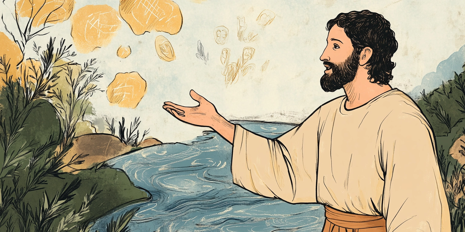 20250320 a renaissance style painting of jesus standing by u0