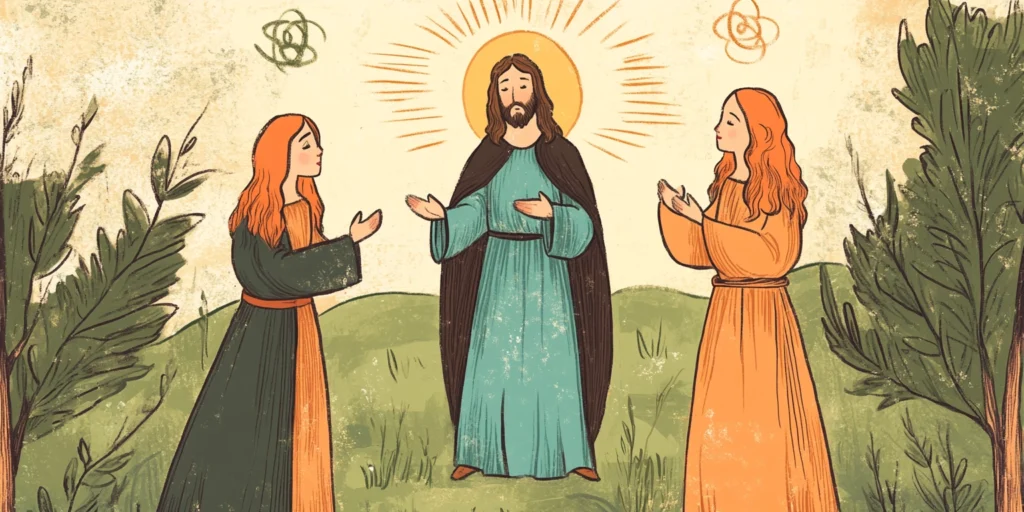 20250320 a renaissance style painting of jesus standing in u2