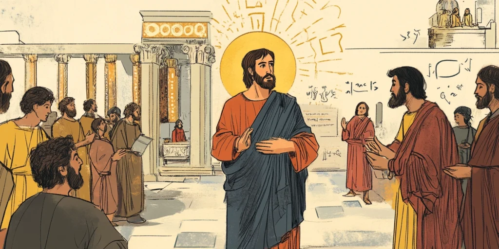 20250320 a renaissance style painting of jesus standing in u3 (1)