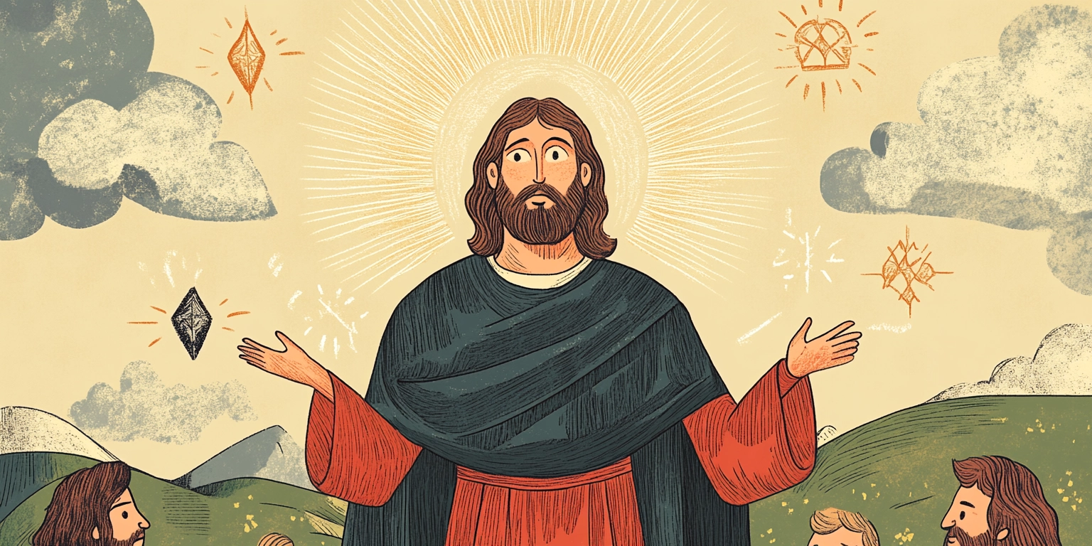 20250320 a renaissance style painting of jesus standing wit u0