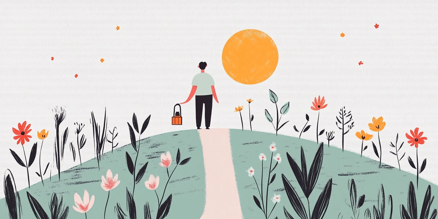 20250328 minimalist pastel doodle illustration of a winding u2