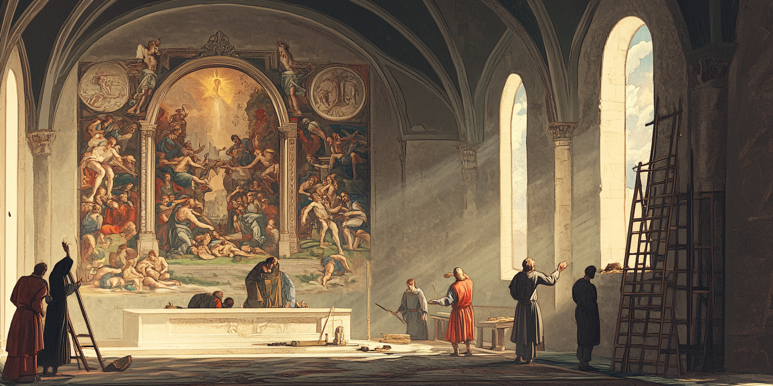 Ano 1512 d.C.: Michelangelo Conclui os Afrescos da Capela Sistina