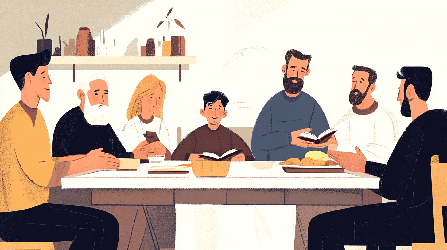 Diegon83 a peaceful and uplifting scene of a protestant evang aabeb6d0 71c5 4834 8f9a 7b9a3a2879d9 0