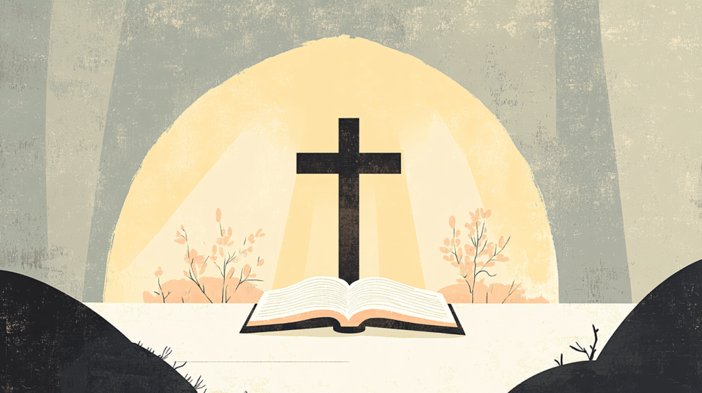 Diegon83 a reverent and serene depiction of a radiant cross s 0dbc40aa d054 4408 8f46 4af86a5e2cb4 0