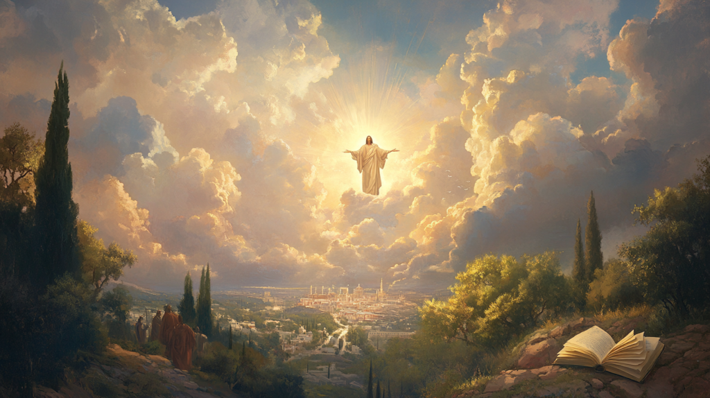 Diegon83 a serene and uplifting biblical scene depicting the 3ea2d66b 43fe 472a bd0b 31e8316c67a7 0