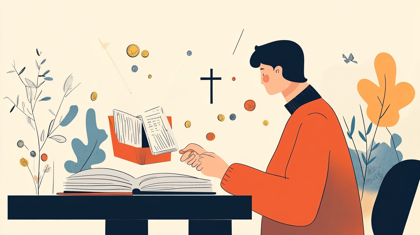 O que a Bíblia Ensina sobre o Dinheiro e as Riquezas? 1 Diegon83 a serene and uplifting depiction of a protestant eva b6e33e0b de01 4230 923d a317005c7b20 0