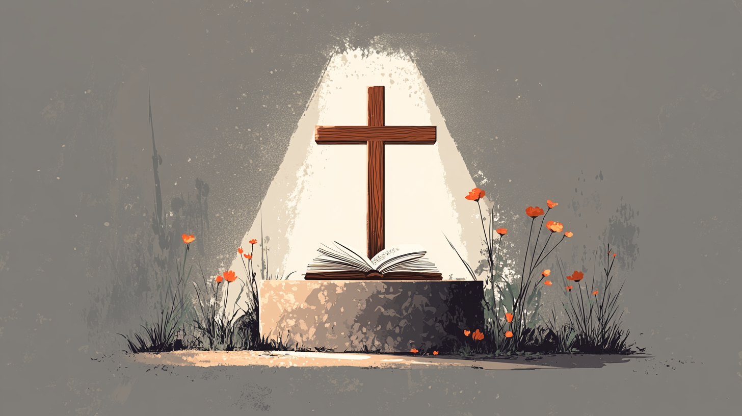 Diegon83 a serene and uplifting depiction of a radiant cross 763bf0e5 83b5 43a4 b78d e3608bba4493 0