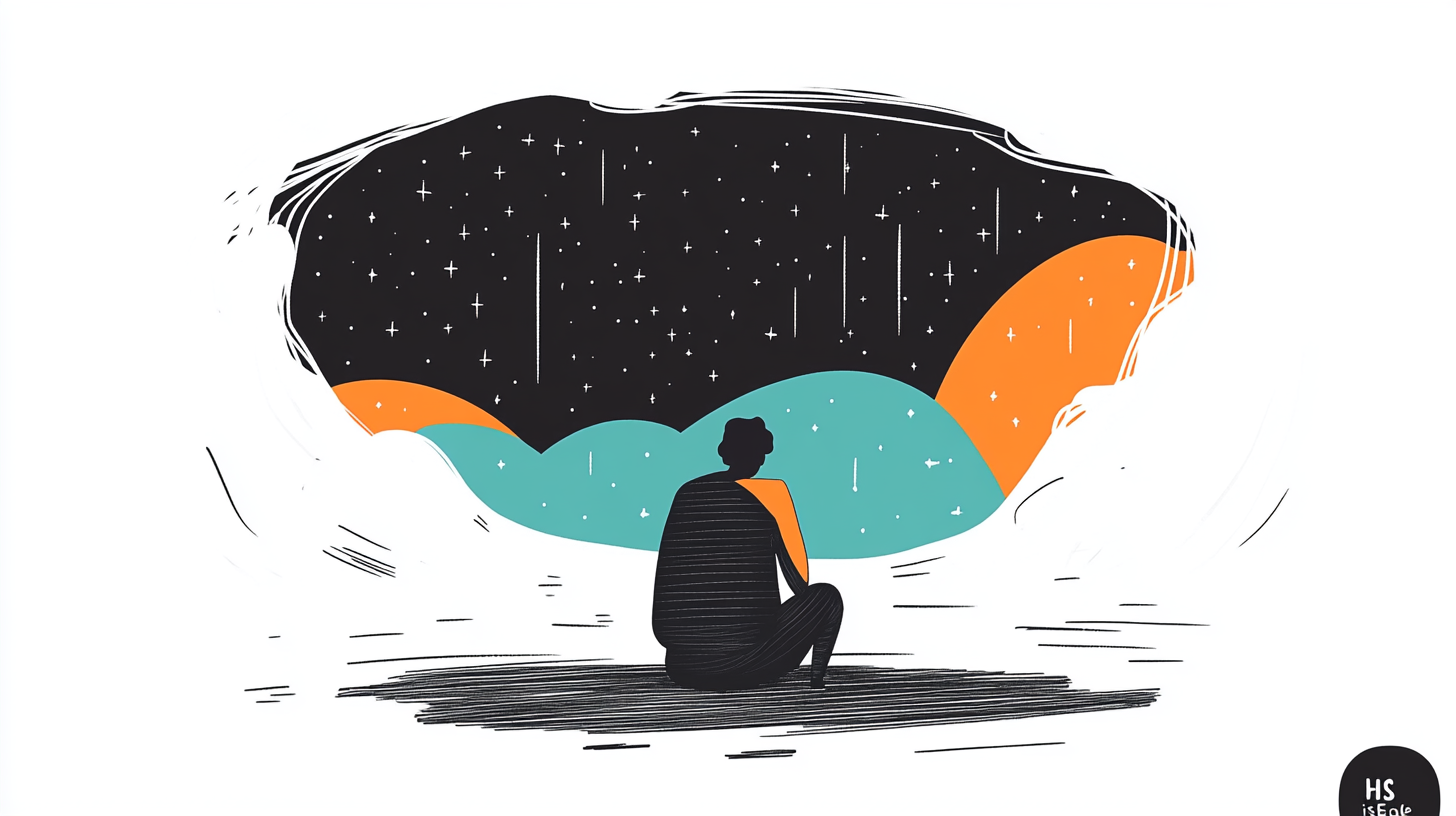 O que é o "Cativeiro Babilônico" e Quais São Suas Lições Espirituais? 5 Diegon83 a small figure kneeling under a vast starry sky fill 279ef0b9 86da 4a6c 8eb4 c7ed061b122e 1