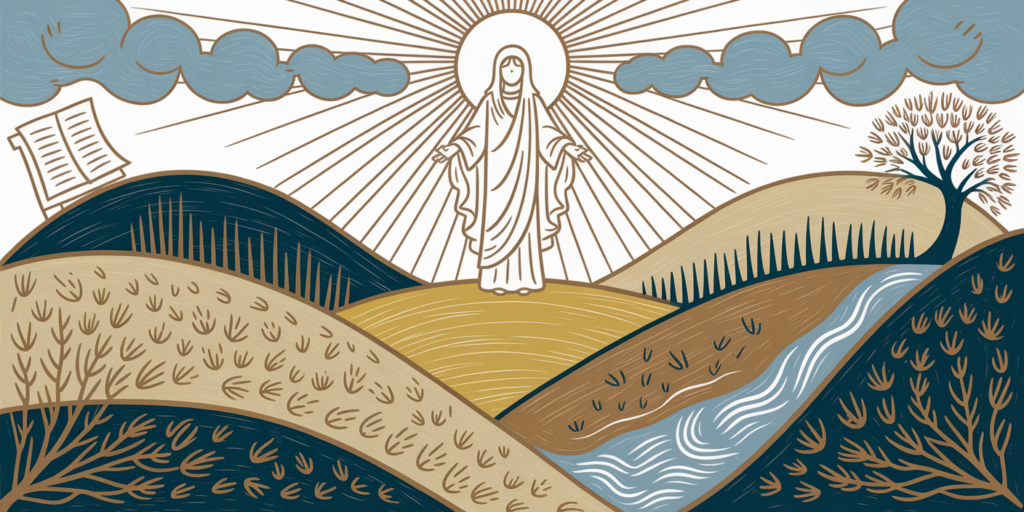 Hand drawn illustration with a warm text 0 b2tmsgrogufx8ib gsaw vzspppeuq8 aqcov nz9ug