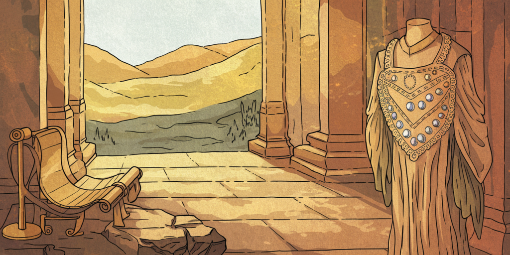 Qual é o Significado das Vestes Sacerdotais Descritas em Êxodo? 6 Hand drawn illustration with a warm text aicesj5ft9skln8qlpd4oq vrcxtorztvaofhri9l1gkq