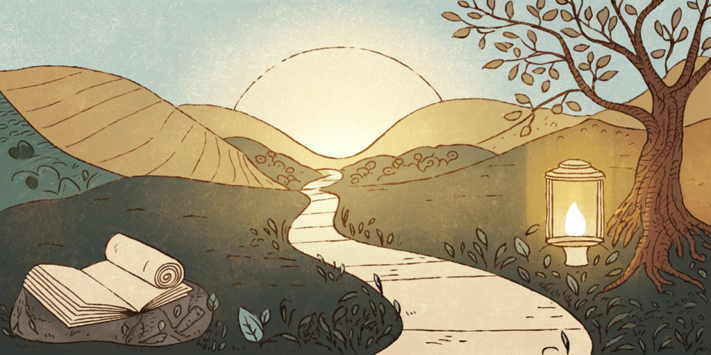 Como Devemos Entender o Conceito de "Ser Chamado Segundo o Seu Propósito"? 3 Hand drawn illustration with a warm text ucmnst8qz bkxqrvh0xnq ywkjwysts i1uplrog bsq