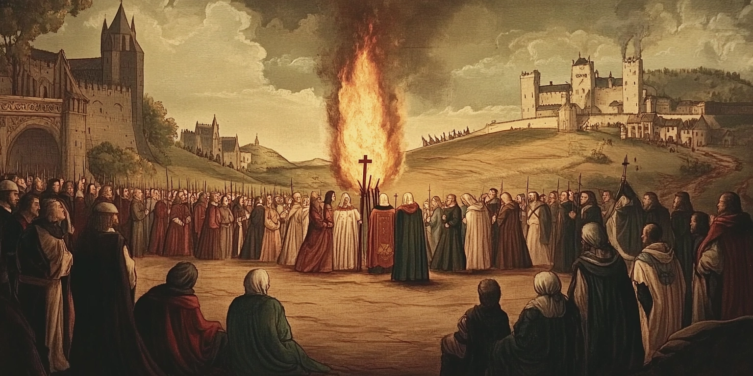 Ano 1431 d.C.: Joana d’Arc Queimada na Fogueira