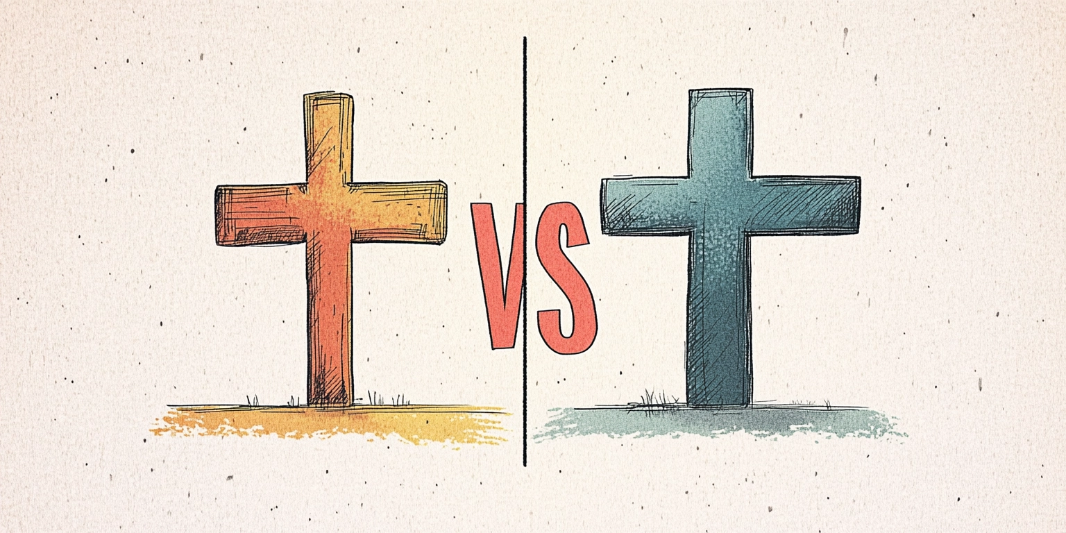 20250402 create a 2d digital illustration that compares two u2