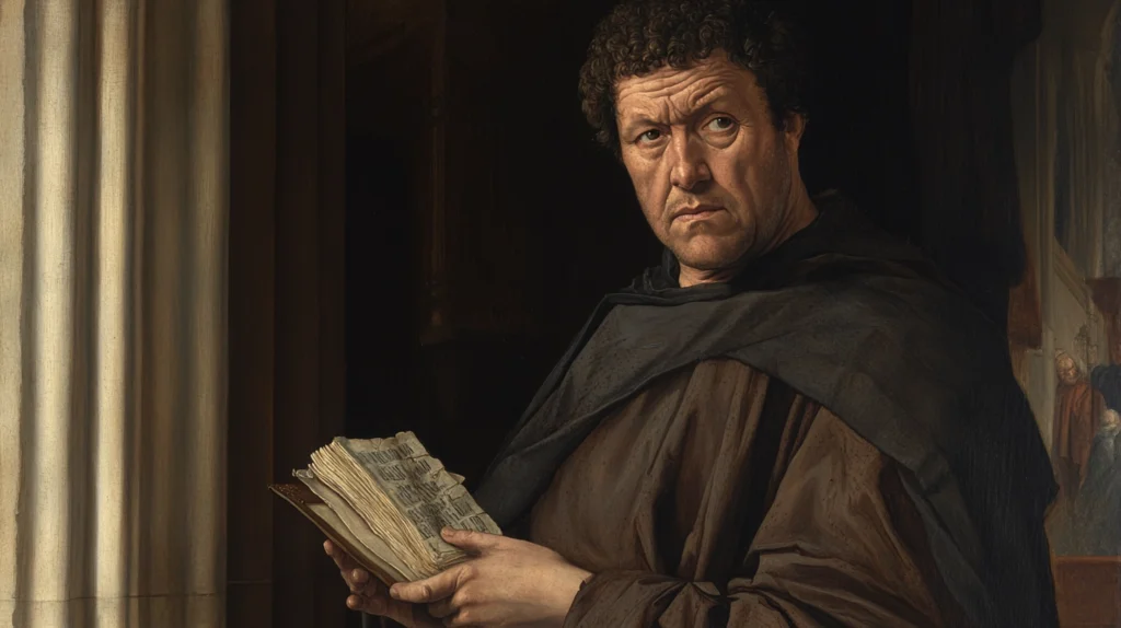 20250404 marcion of sinope stands in a scholarly setting h u1